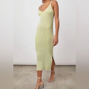 Rails Shelby Agave Rib Midi Dress